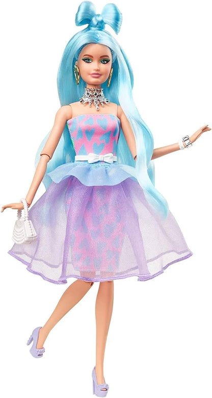 Barbie Extra Doll Set, 30+ Look, Animale, Articolazioni Flessibili, Giocattolo 3+