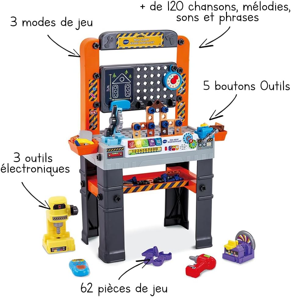 VTech - Enfant Giocattolo d'imitazione, Multicolore