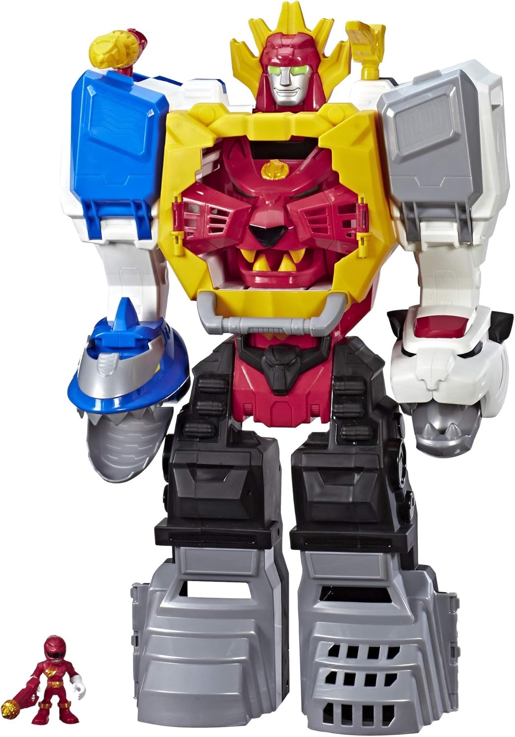 Power Rangers Mighty Morphin Megazord Megapack - 5 Dinozord Action ...