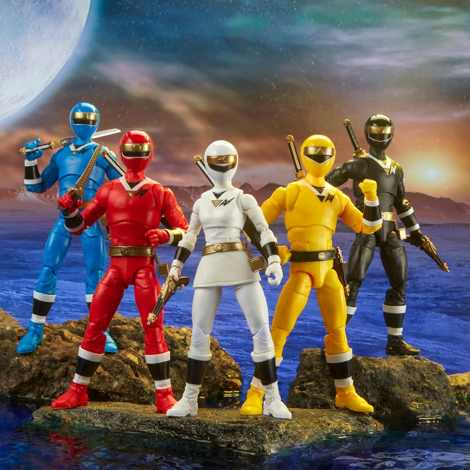 Power Rangers Lightning Collection 6" Beast Morphers Blue Ranger......