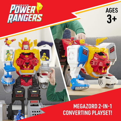 Power Rangers Mighty Morphin Megazord Megapack - 5 Dinozord Action ...