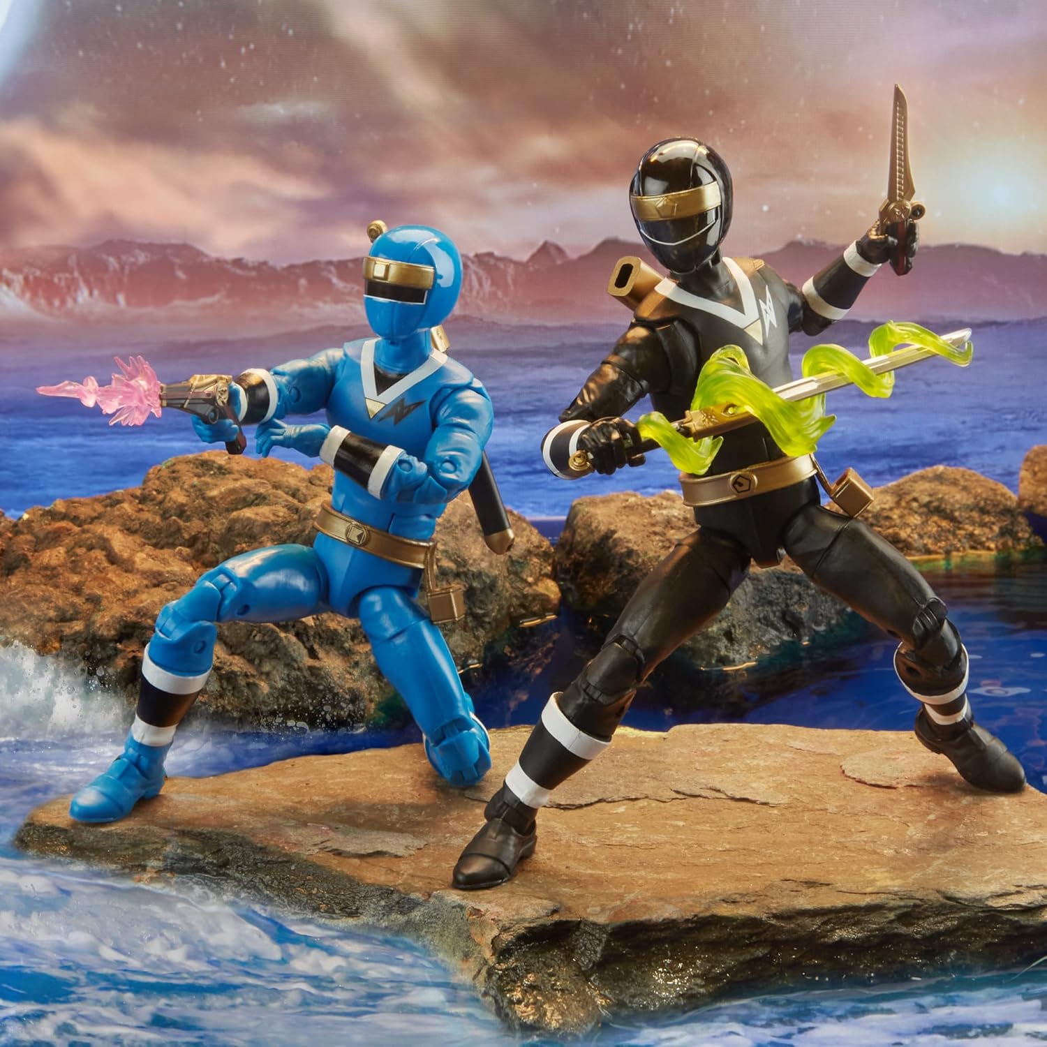 Power Rangers Lightning Collection 6" Beast Morphers Blue Ranger......