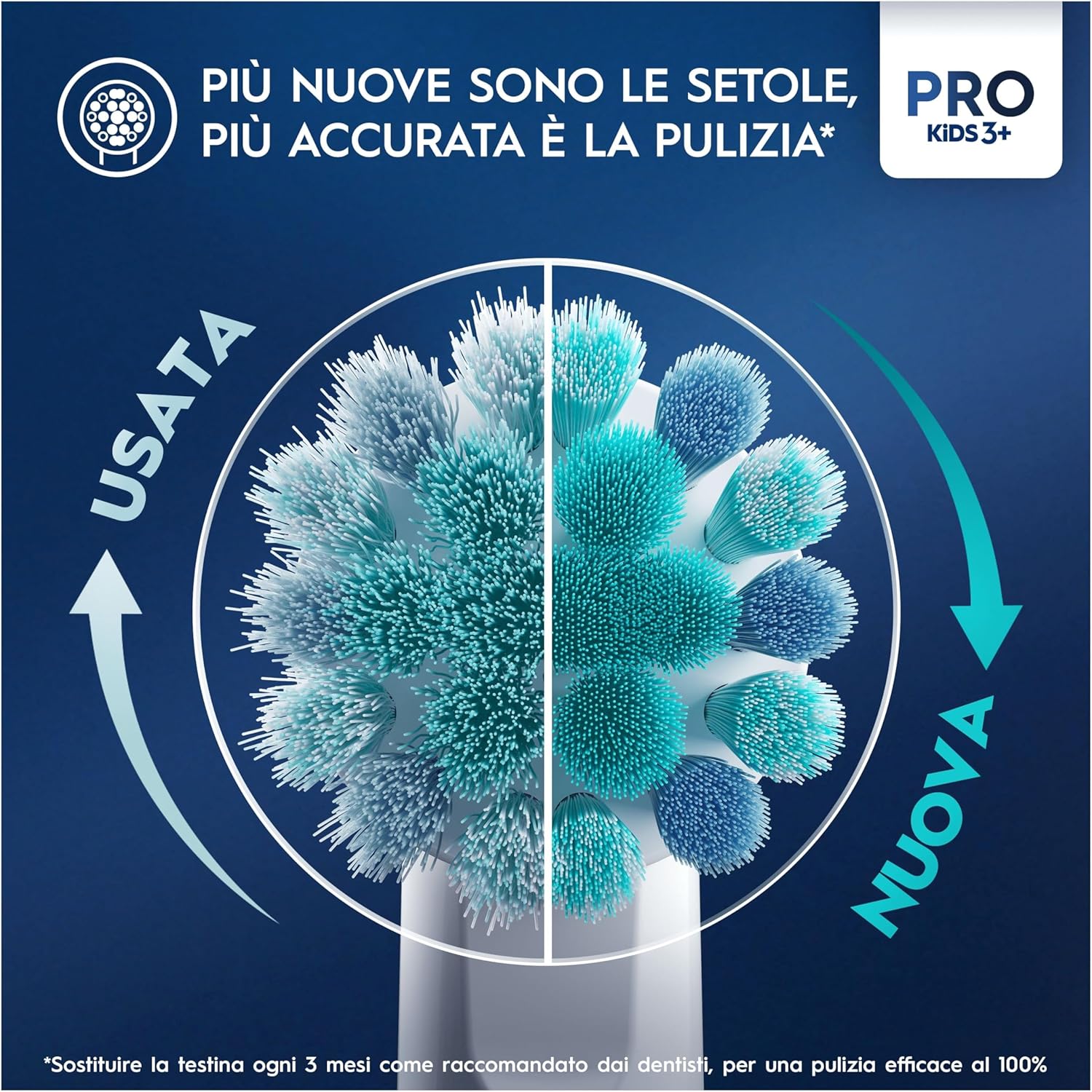 Oral-B Pro Kids Frozen Spazzolino Elettrico + 1 Testina Di Ricambio...